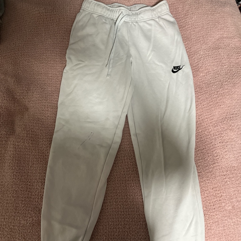 Nike Classic White Joggers